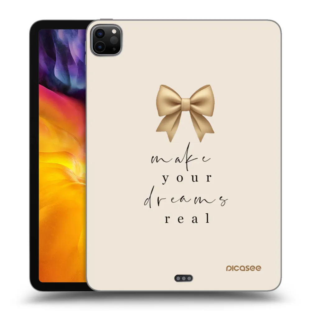Picasee silikonový černý obal pro Apple iPad Pro 11" 2020 (2.gen) - Golden Dream