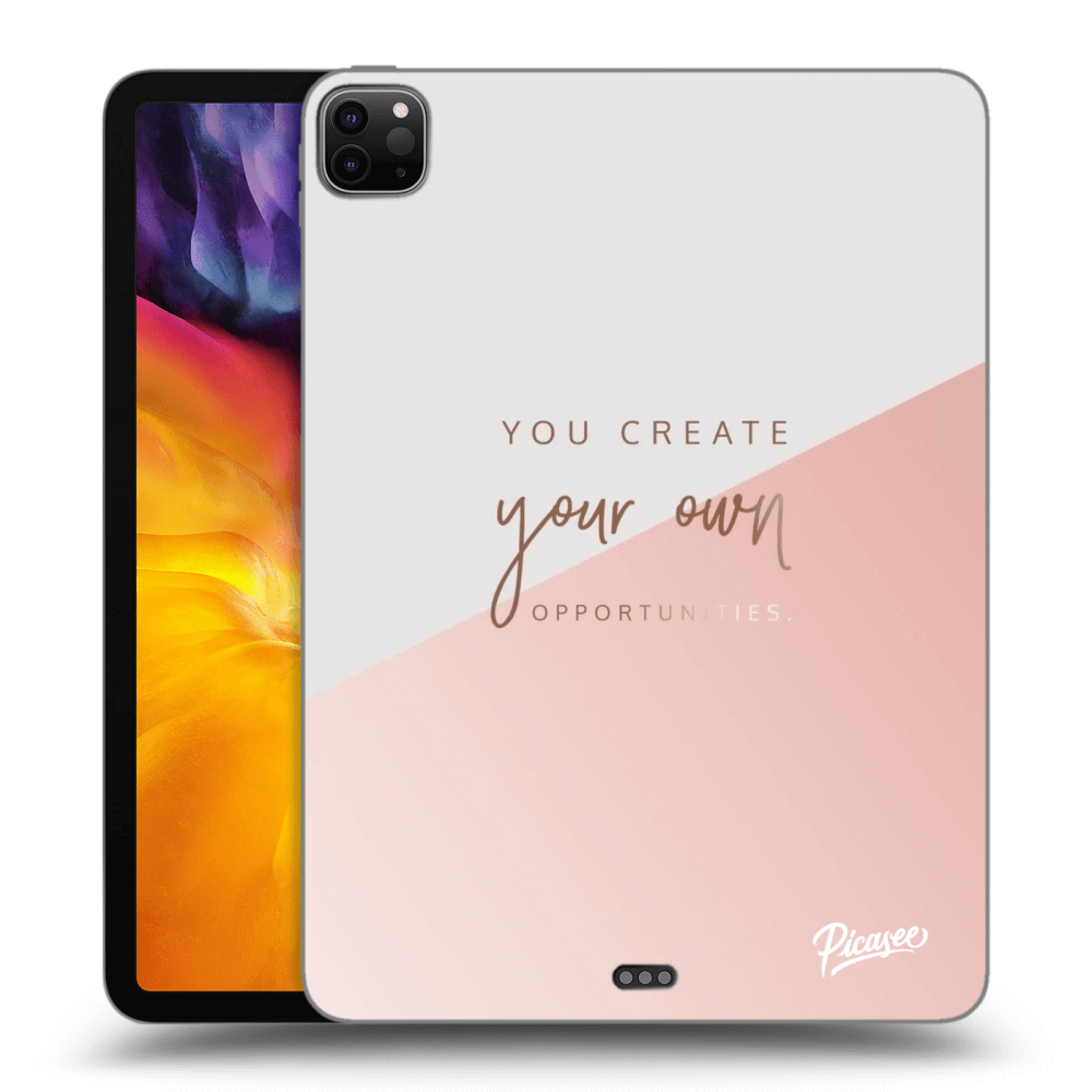 Picasee silikonový průhledný obal pro Apple iPad Pro 11" 2020 (2.gen) - You create your own opportunities