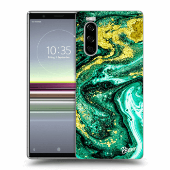 Obal pro Sony Xperia 5 - Green Gold