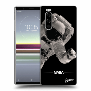 Picasee silikonový černý obal pro Sony Xperia 5 - Astronaut Big