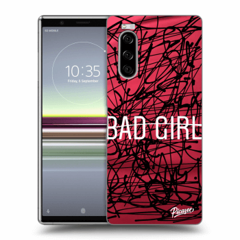 Picasee silikonový černý obal pro Sony Xperia 5 - Bad girl