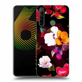Obal pro Realme 6i - Flowers and Berries