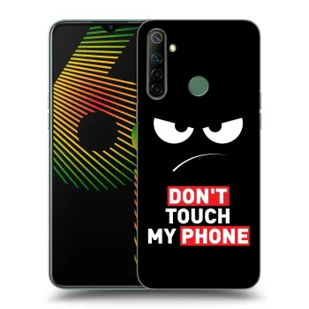 Obal pro Realme 6i - Angry Eyes - Transparent