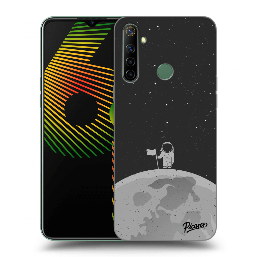 Picasee silikonový průhledný obal pro Realme 6i - Astronaut