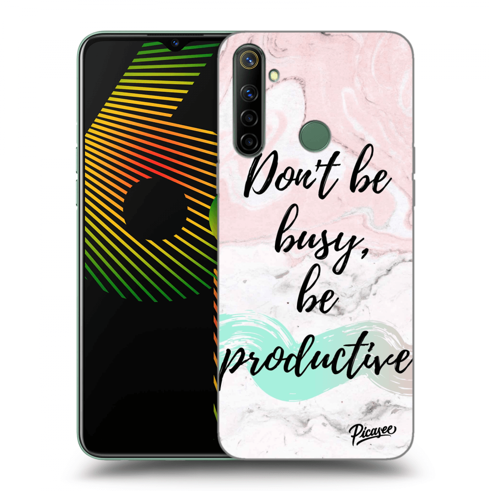 Picasee ULTIMATE CASE pro Realme 6i - Don't be busy, be productive