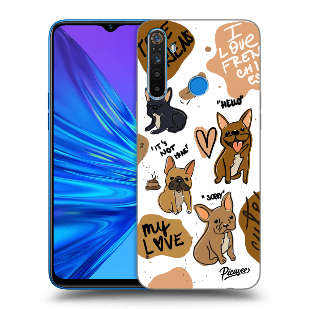 Picasee ULTIMATE CASE pro Realme 5 - Frenchies