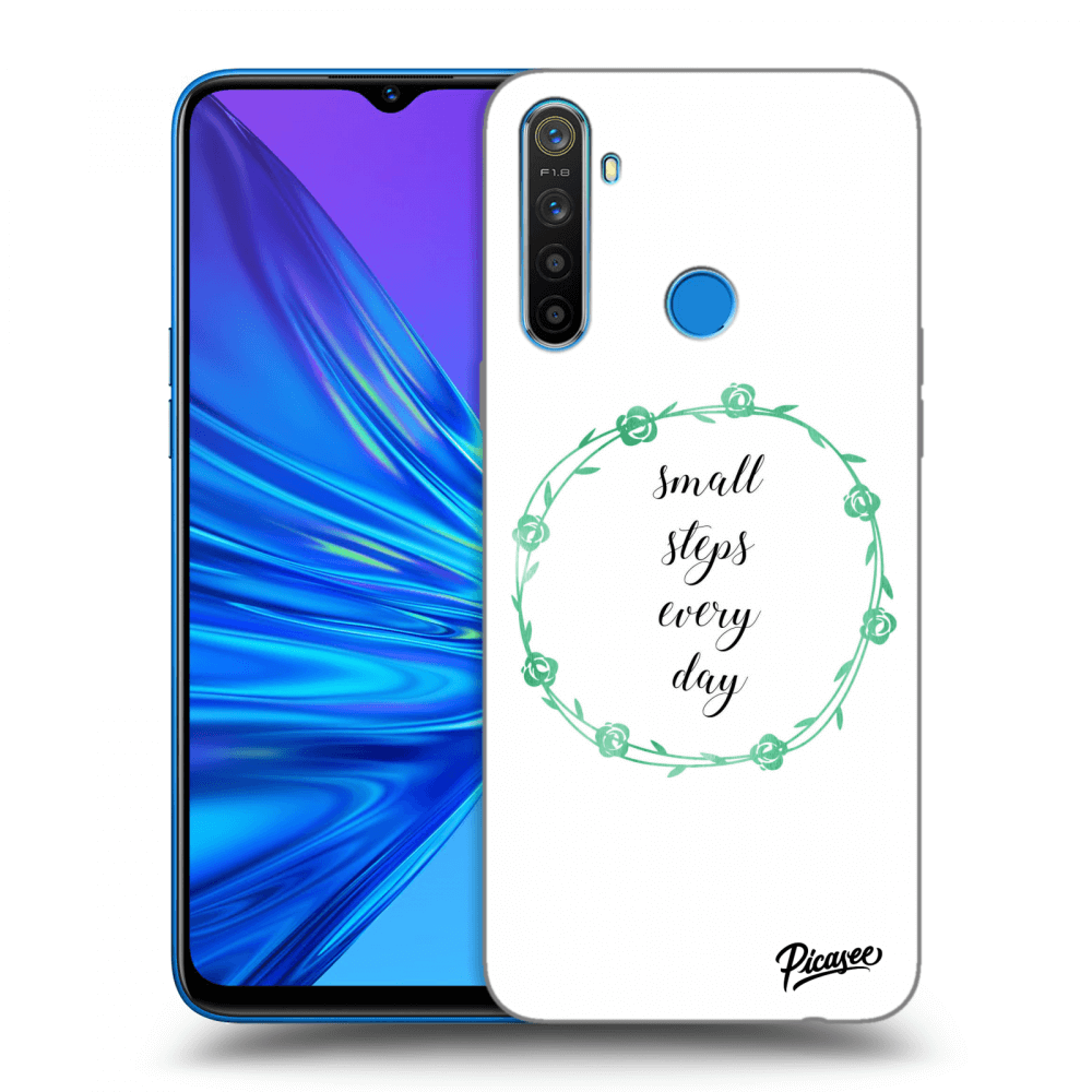 Picasee ULTIMATE CASE pro Realme 5 - Small steps every day