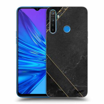 Obal pro Realme 5 - Black tile