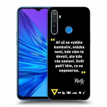 Obal pro Realme 5 - Kazma - SVĚT PATŘÍ TĚM, CO SE NEPOSEROU