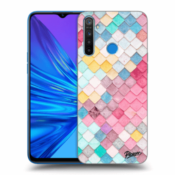 Obal pro Realme 5 - Barevná střecha