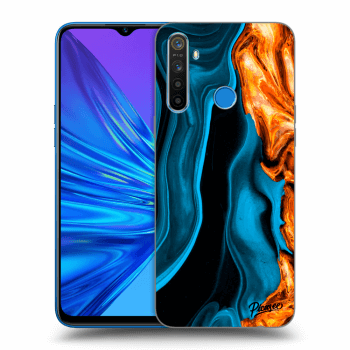 Obal pro Realme 5 - Gold blue