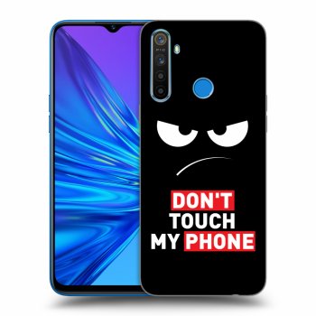 Obal pro Realme 5 - Angry Eyes - Transparent