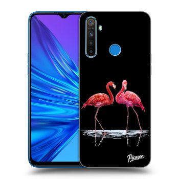 Obal pro Realme 5 - Flamingos couple