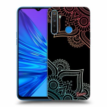 Obal pro Realme 5 - Flowers pattern