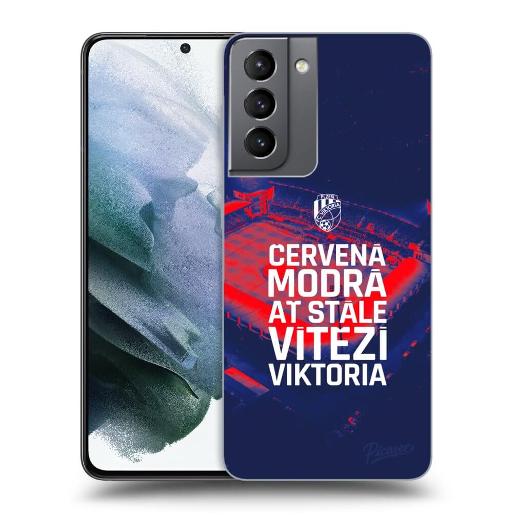 Picasee ULTIMATE CASE pro Samsung Galaxy S21 5G G991B - FC Viktoria Plzeň E