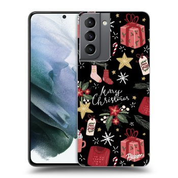 Picasee ULTIMATE CASE pro Samsung Galaxy S21 5G G991B - Christmas