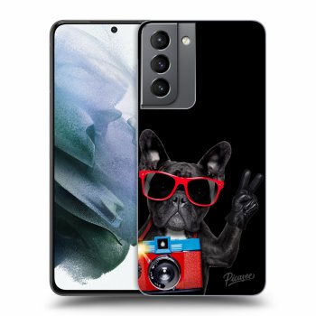 Picasee ULTIMATE CASE pro Samsung Galaxy S21 5G G991B - French Bulldog