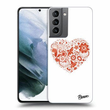 Obal pro Samsung Galaxy S21 5G G991B - Big heart