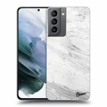 Obal pro Samsung Galaxy S21 G991B - White marble