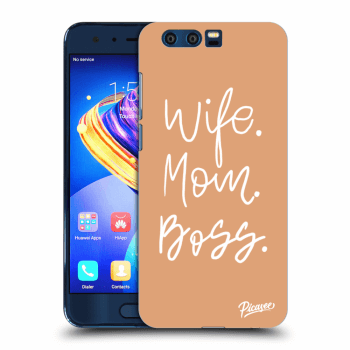 Picasee silikonový průhledný obal pro Honor 9 - Boss Mama