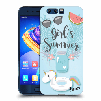 Picasee silikonový průhledný obal pro Honor 9 - Girls Summer
