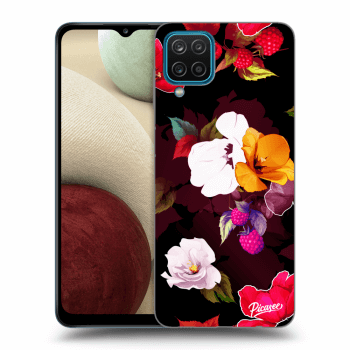 Obal pro Samsung Galaxy A12 A125F - Flowers and Berries