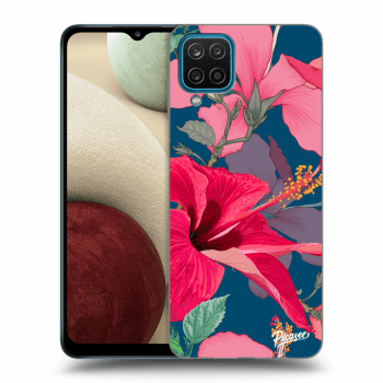 Picasee ULTIMATE CASE pro Samsung Galaxy A12 A125F - Hibiscus