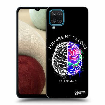 Obal pro Samsung Galaxy A12 A125F - Brain - White