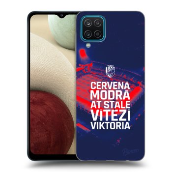 Picasee silikonový černý obal pro Samsung Galaxy A12 A125F - FC Viktoria Plzeň E