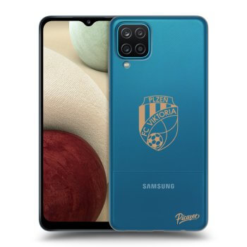 Picasee silikonový průhledný obal pro Samsung Galaxy A12 A125F - FC Viktoria Plzeň I