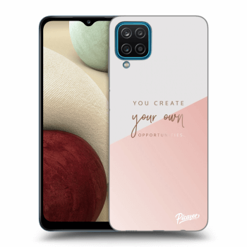 Picasee silikonový černý obal pro Samsung Galaxy A12 A125F - You create your own opportunities