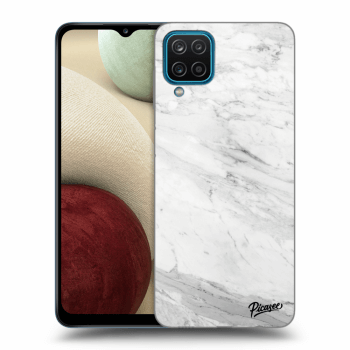 Obal pro Samsung Galaxy A12 A125F - White marble