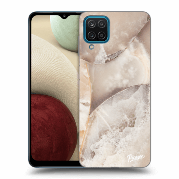 Obal pro Samsung Galaxy A12 A125F - Cream marble