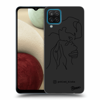 Picasee silikonový černý obal pro Samsung Galaxy A12 A125F - Forehead kiss