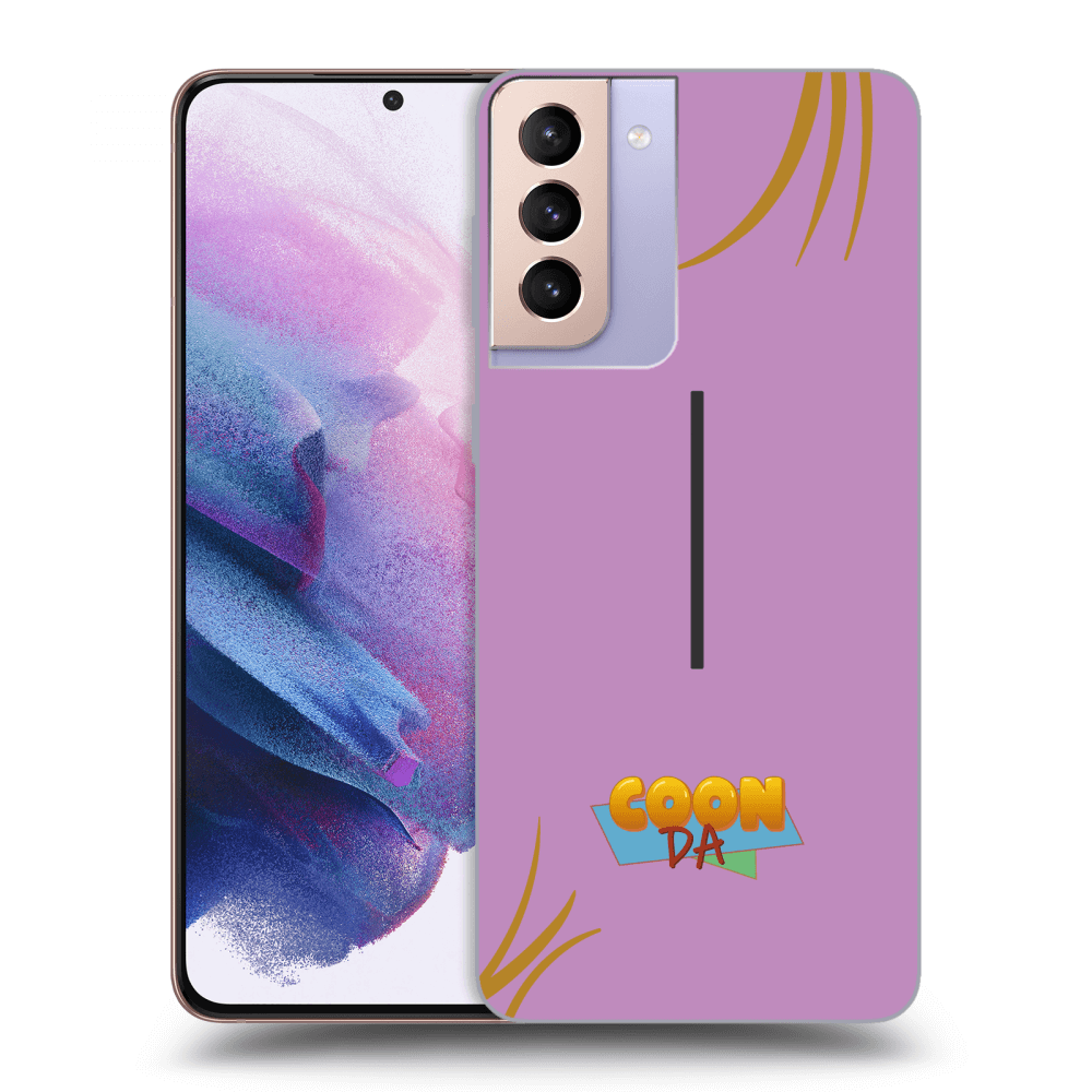 Picasee silikonový průhledný obal pro Samsung Galaxy S21+ 5G G996F - COONDA růžovka