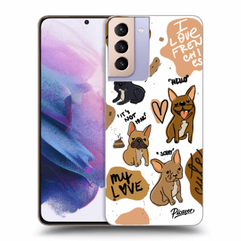 Obal pro Samsung Galaxy S21+ G996F - Frenchies