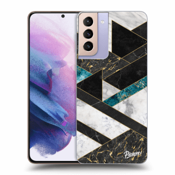 Obal pro Samsung Galaxy S21+ G996F - Dark geometry