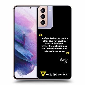 Obal pro Samsung Galaxy S21+ G996F - Kazma - MŮŽETE DOKÁZAT, CO BUDETE CHTÍT