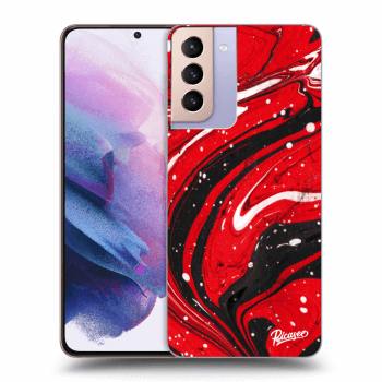 Obal pro Samsung Galaxy S21+ G996F - Red black