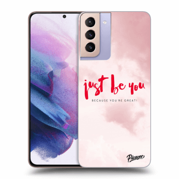 Picasee ULTIMATE CASE pro Samsung Galaxy S21+ 5G G996F - Just be you