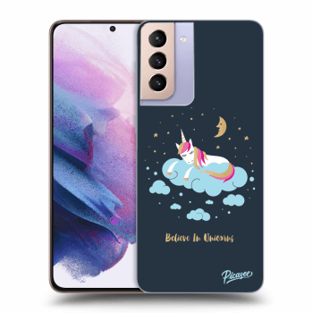 Picasee ULTIMATE CASE pro Samsung Galaxy S21+ 5G G996F - Believe In Unicorns