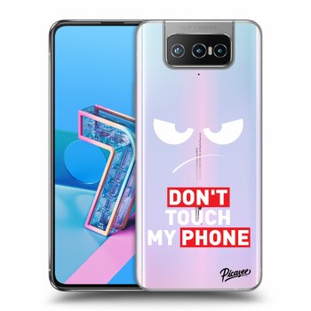 Obal pro Asus Zenfone 7 ZS670KS - Angry Eyes - Transparent