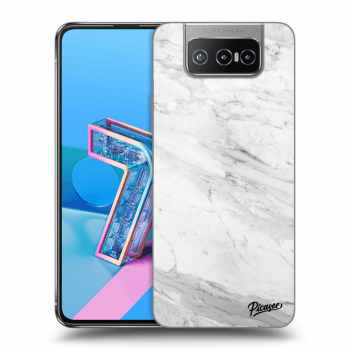 Obal pro Asus Zenfone 7 ZS670KS - White marble