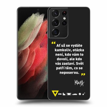 Obal pro Samsung Galaxy S21 Ultra 5G G998B - Kazma - SVĚT PATŘÍ TĚM, CO SE NEPOSEROU