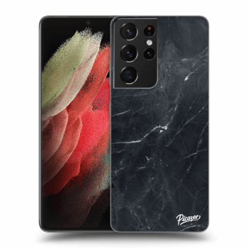Obal pro Samsung Galaxy S21 Ultra 5G G998B - Black marble