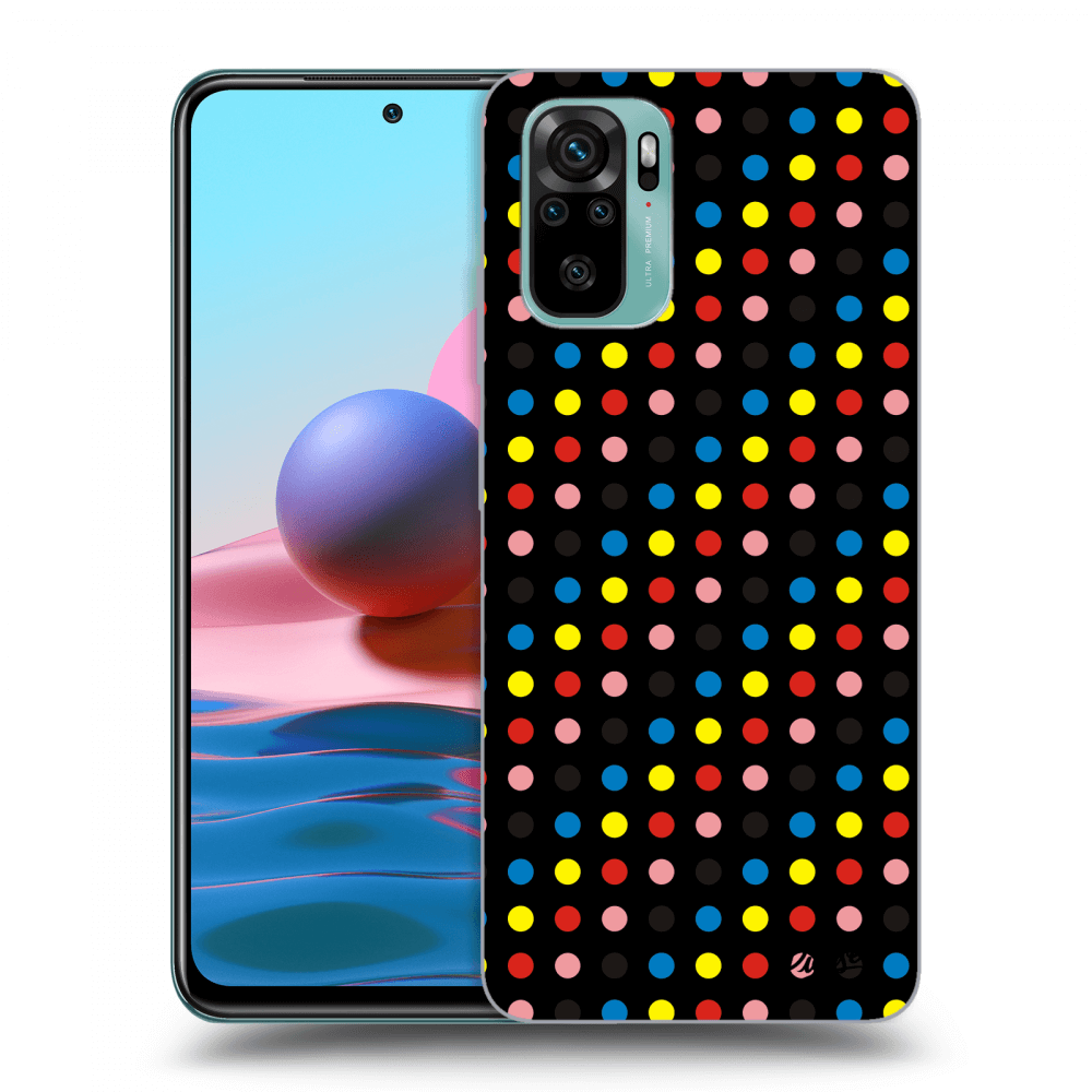 Picasee ULTIMATE CASE pro Xiaomi Redmi Note 10 - Colorful dots