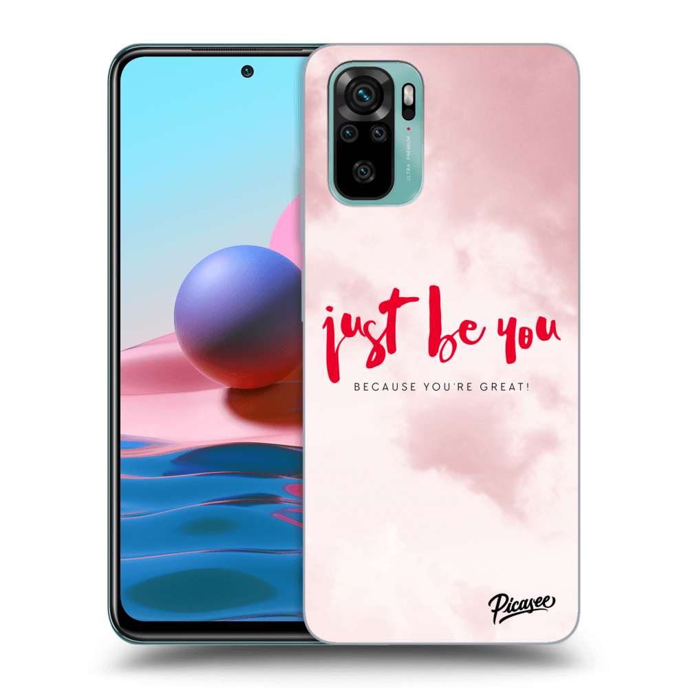 Picasee ULTIMATE CASE pro Xiaomi Redmi Note 10 - Just be you