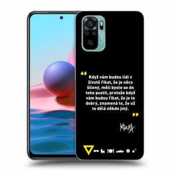 Obal pro Xiaomi Redmi Note 10 - Kazma - MĚLI BYSTE SE DO TOHO PUSTIT