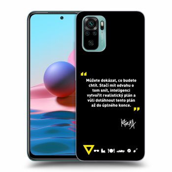 Obal pro Xiaomi Redmi Note 10 - Kazma - MŮŽETE DOKÁZAT, CO BUDETE CHTÍT