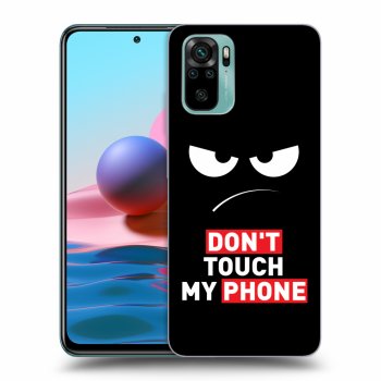 Obal pro Xiaomi Redmi Note 10 - Angry Eyes - Transparent